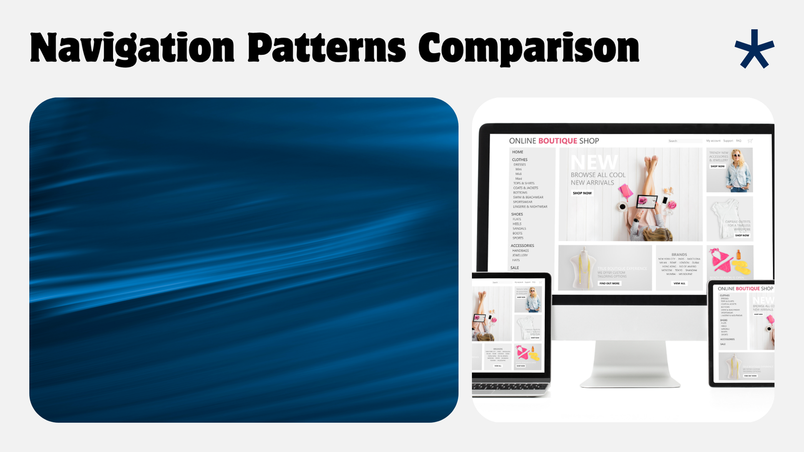menu plugin for WordPress: navigation patterns comparison