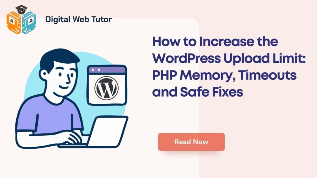 How To Increase The WordPress Upload Limit_ PHP Memory Timeouts And Safe Fixes