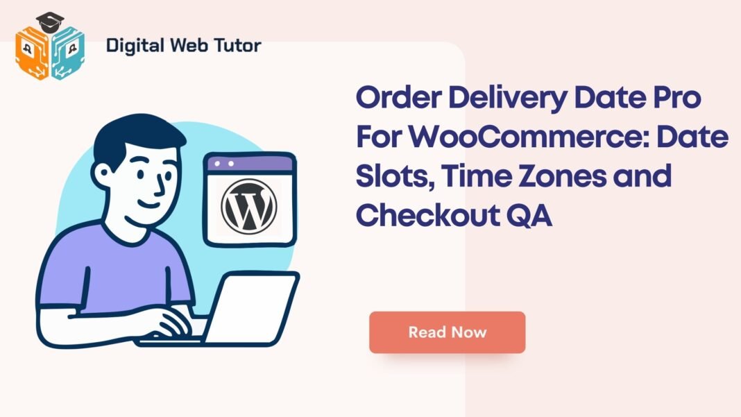 Order Delivery Date Pro For WooCommerce_ Date Slots Time Zones And Checkout QA