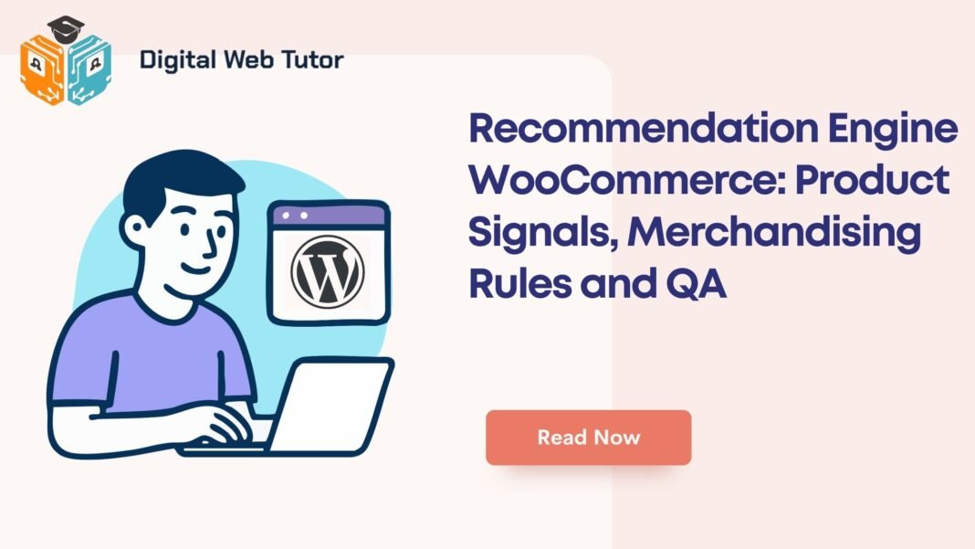 Recommendation Engine WooCommerce_ Product Signals Merchandising Rules And QA