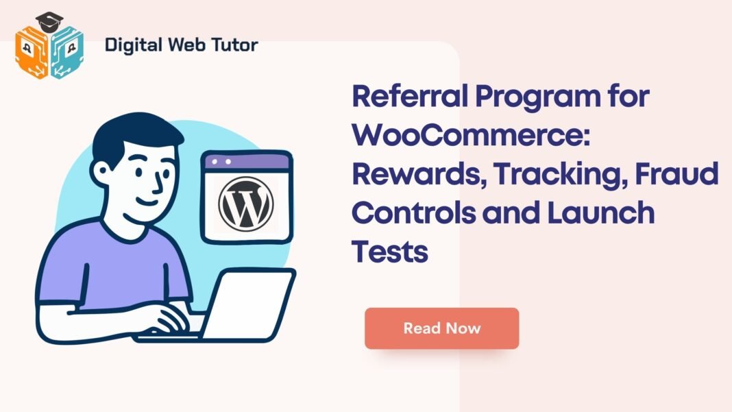 Referral Program For WooCommerce_ Rewards Tracking Fraud Controls And Launch Tests