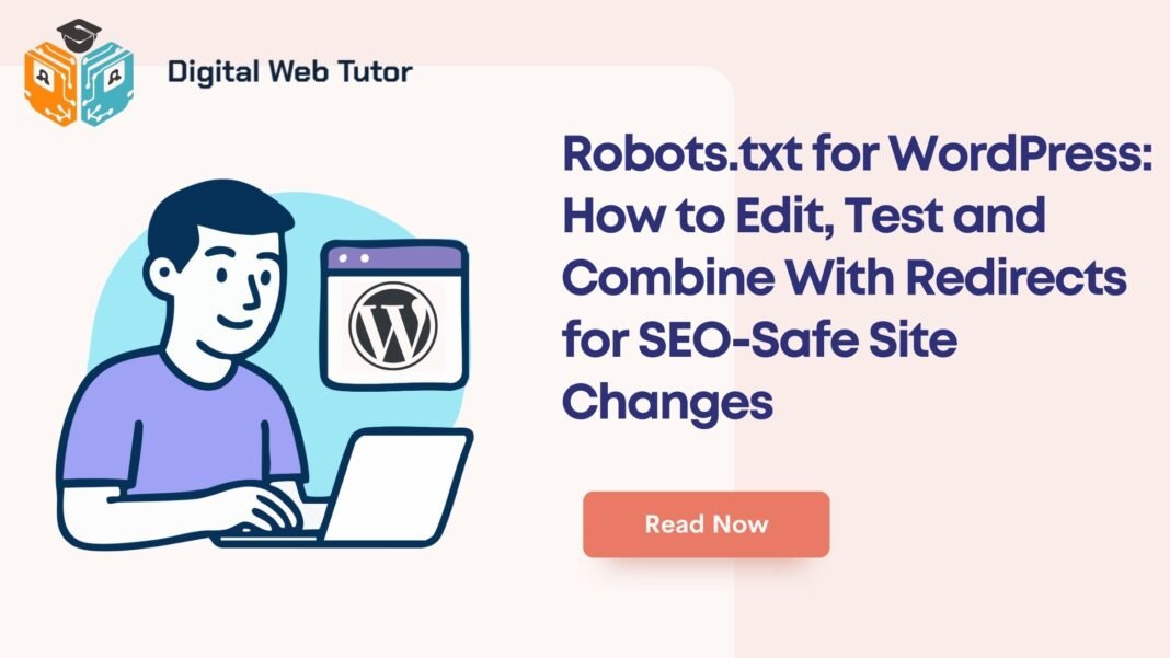 Robots.txt For WordPress_ How To Edit Test And Combine With Redirects For SEO Safe Site Changes