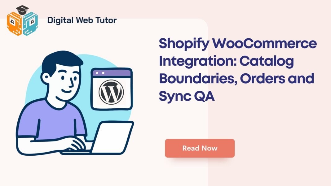 Shopify WooCommerce Integration_ Catalog Boundaries Orders And Sync QA