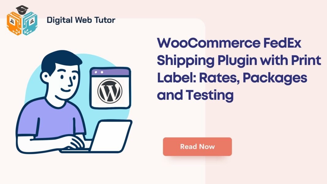 WooCommerce FedEx Shipping Plugin With Print Label_ Rates Packages And Testing