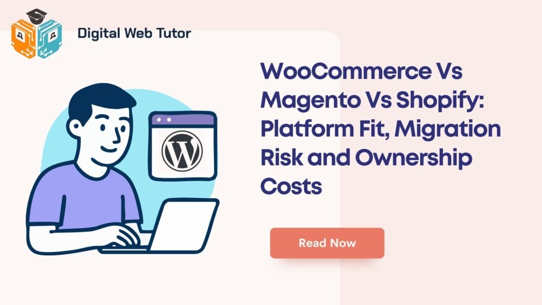 WooCommerce Vs Magento Vs Shopify_ Platform Fit Migration Risk And Ownership Costs