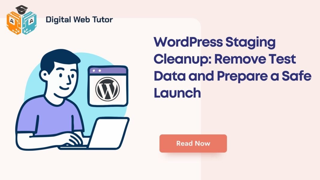 WordPress Staging Cleanup_ Remove Test Data And Prepare A Safe Launch
